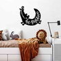 Wallity Be Possitive Escultura de pared Negra